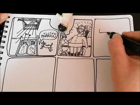 Video: Ako Vytvoriť Komiks: Základné Zručnosti V Kreslení