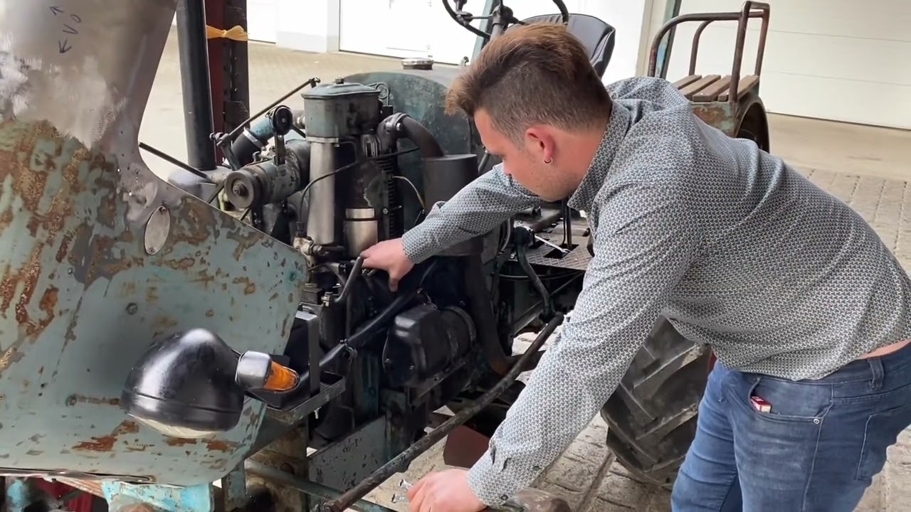Eicher ED-1 Motor richtig einstellen