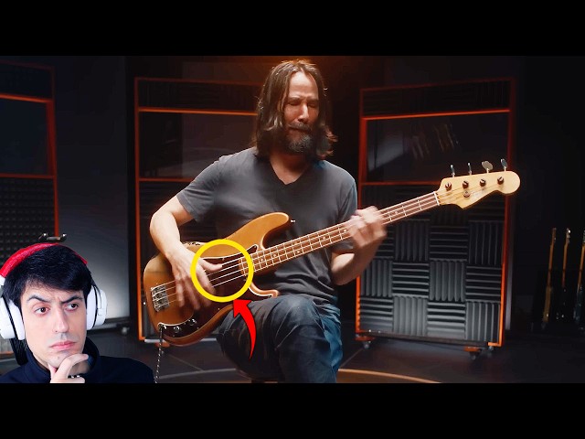 Can Keanu Reeves Actually Play BASS? class=