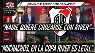 PERIODISTAS ASEGURAN QUE CON LOS PIBES RIVER ES FAVORITO EN LA LIBERTADORES