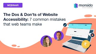 The Dos And Don'ts of Website Accessibility   7 most common mistakes that web teams make