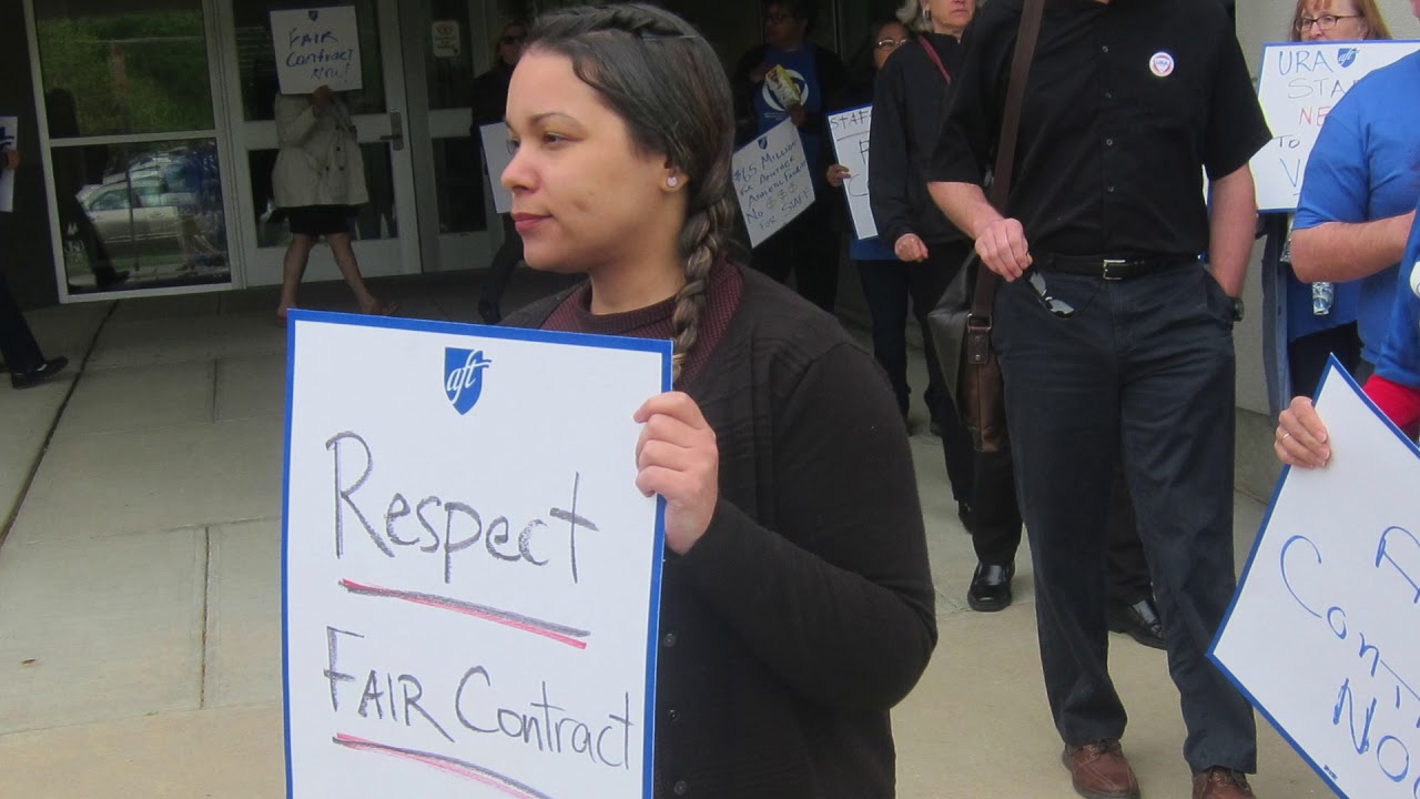 URA Rally for Fair Contract