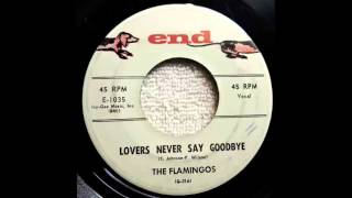 The Flamingos - Lovers Never Say Goodbye 45 rpm!