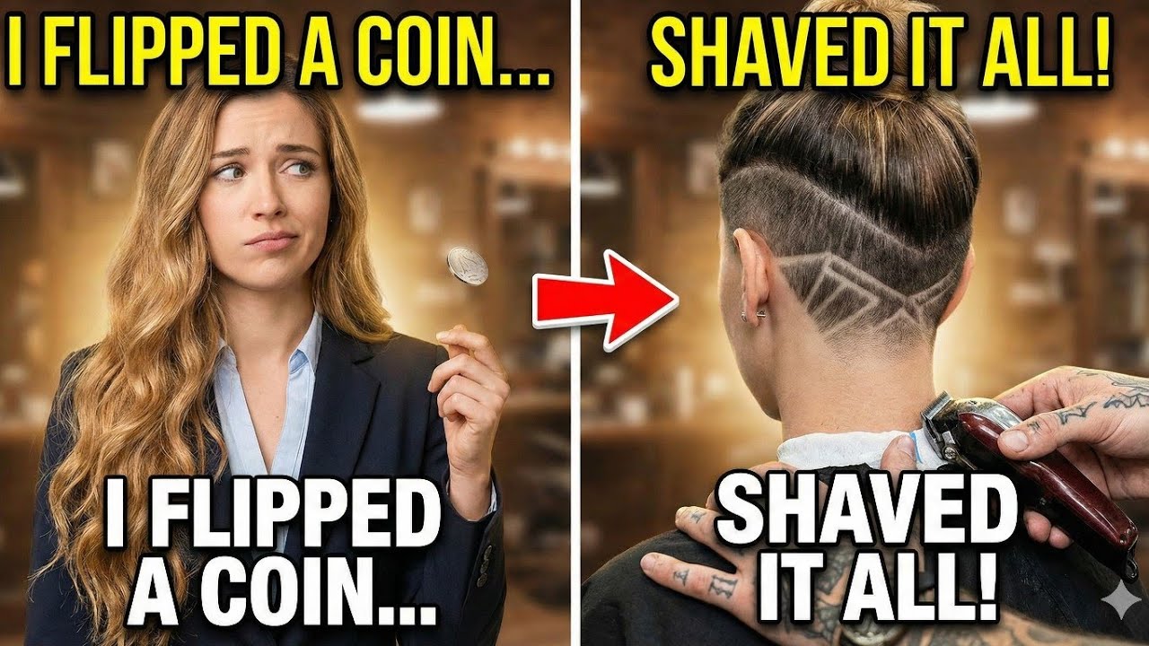 Преображение от экстремально длинной стрижки к стрижке Undercut | История любви в парикмахерской