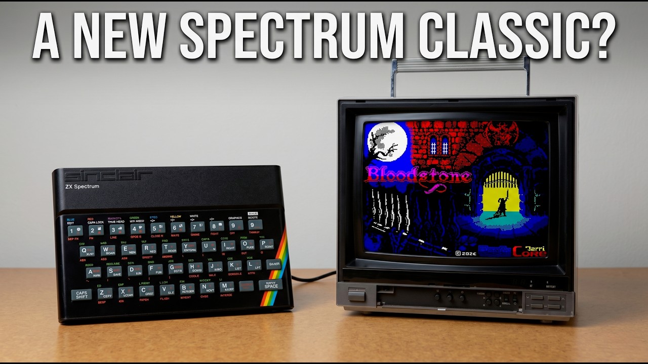 A Stunning New ZX Spectrum Platformer Just Dropped - YouTube