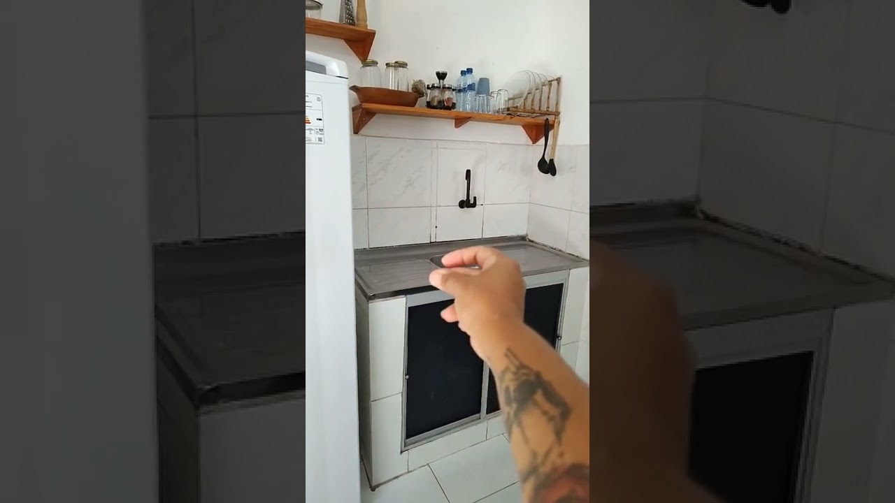 Transformando a pia da cozinha 😍. EAI, gostaram?