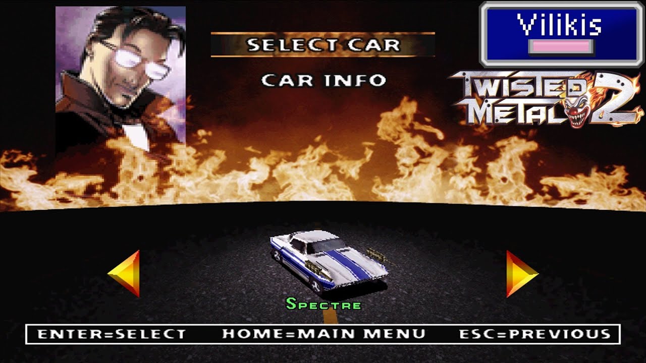Twisted Metal 2 (PC) - Spectre Tournament