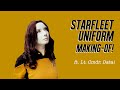 Making a Starfleet Uniform (TNG) ft. Data Cosplay