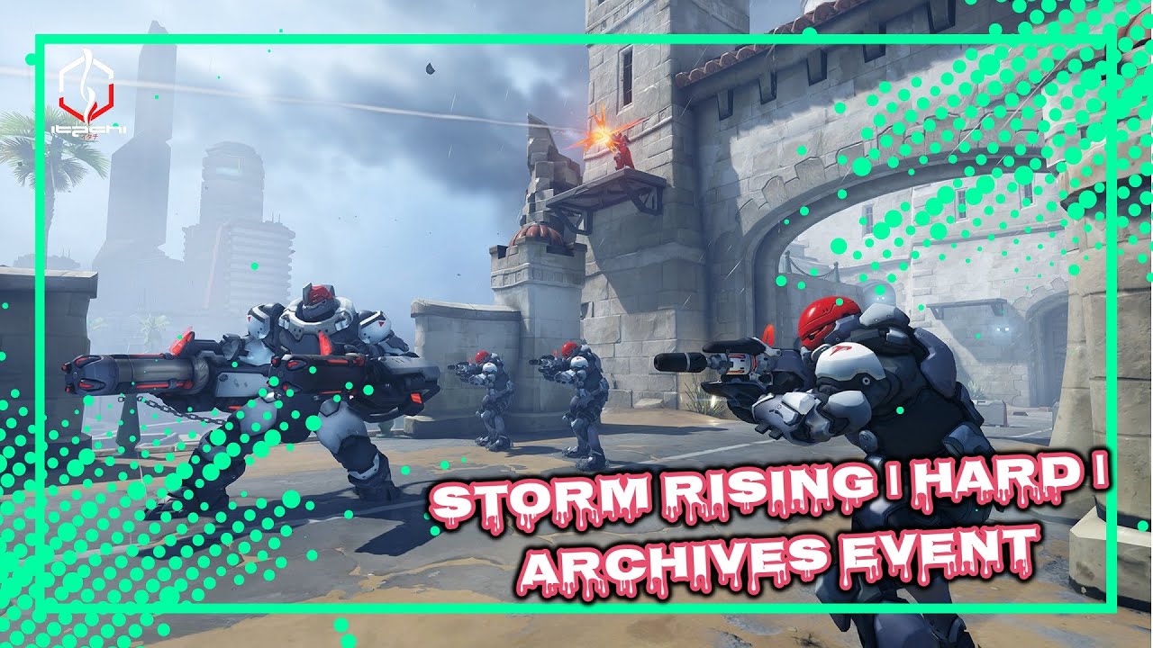 STORM RISING | HARD | ARCHIVES EVENT | OVERWATCH 🎮🎮🎮