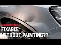 Audi Q7 Aluminum Fender Paintless Dent Repair | Dentless Touch