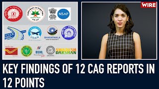 Key Findings of 12 CAG Reports in 12 Points | The Wire Explains | Comptroller & Auditor General