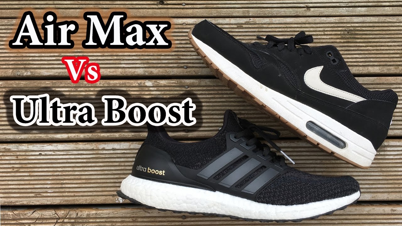 nike air max vs adidas ultra boost