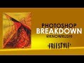 Photoshop  abstract poster freestyle  a digital art  photoshop breakdown  knowrushi  2020