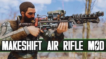 Makeshift Airgun Mod - Fallout 4 Mod Review
