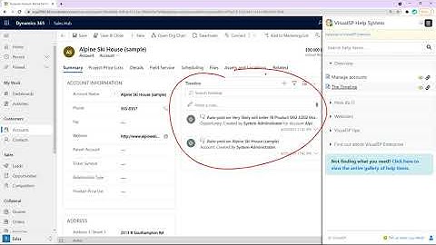 Context sensitive help and training for Dynamics 365 users   VisualSP