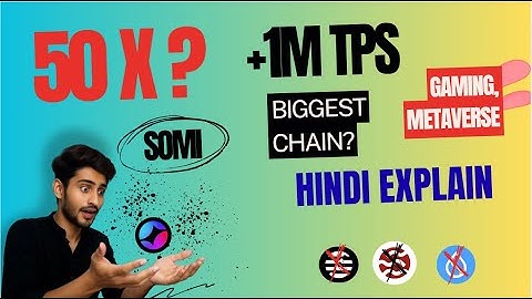 Somnia Blockchain Explained | 50X Potential? Biggest Chain with 1M TPS 🚀 | BitScalp