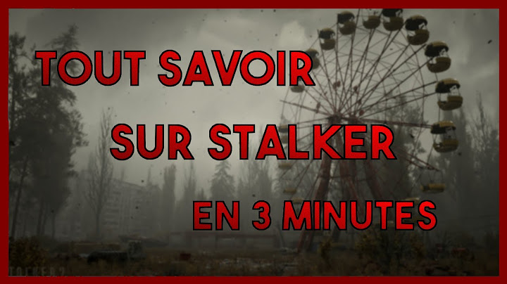 L'histoire de S.T.A.L.K.E.R en 3 minutes!