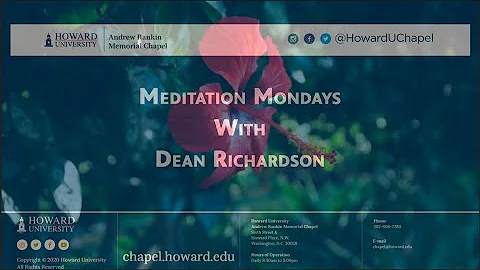 Meditation Mondays with Dean Richardson - "Encoura...