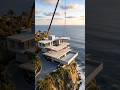 Would you live on the edge of this cliff? 🤔🏡