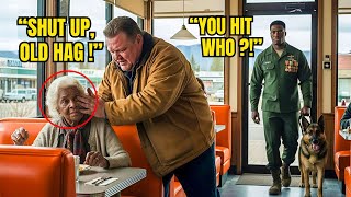 Bully Slapped a Black Elderly Widow at Diner — Not Knowing Her Son Was a Decorated Army Colonel