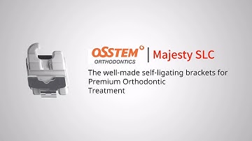 OSSTEM Orthodontics MAJESTY Self-Ligating Brackets Introduction Video