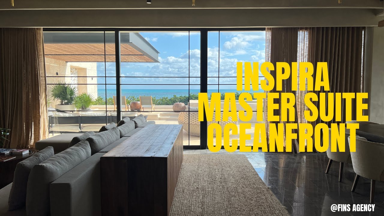 INSPIRA Master Suite Oceanfront | ATELIER Playa Mujeres Room Tour