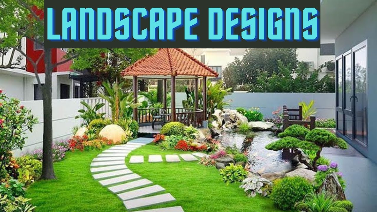 Landscaping Design and Backyard Gardening Ideas - YouTube