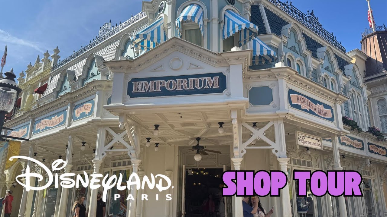Disneyland Paris Shop Tours NEW OCT 2024/Inside The Tower of