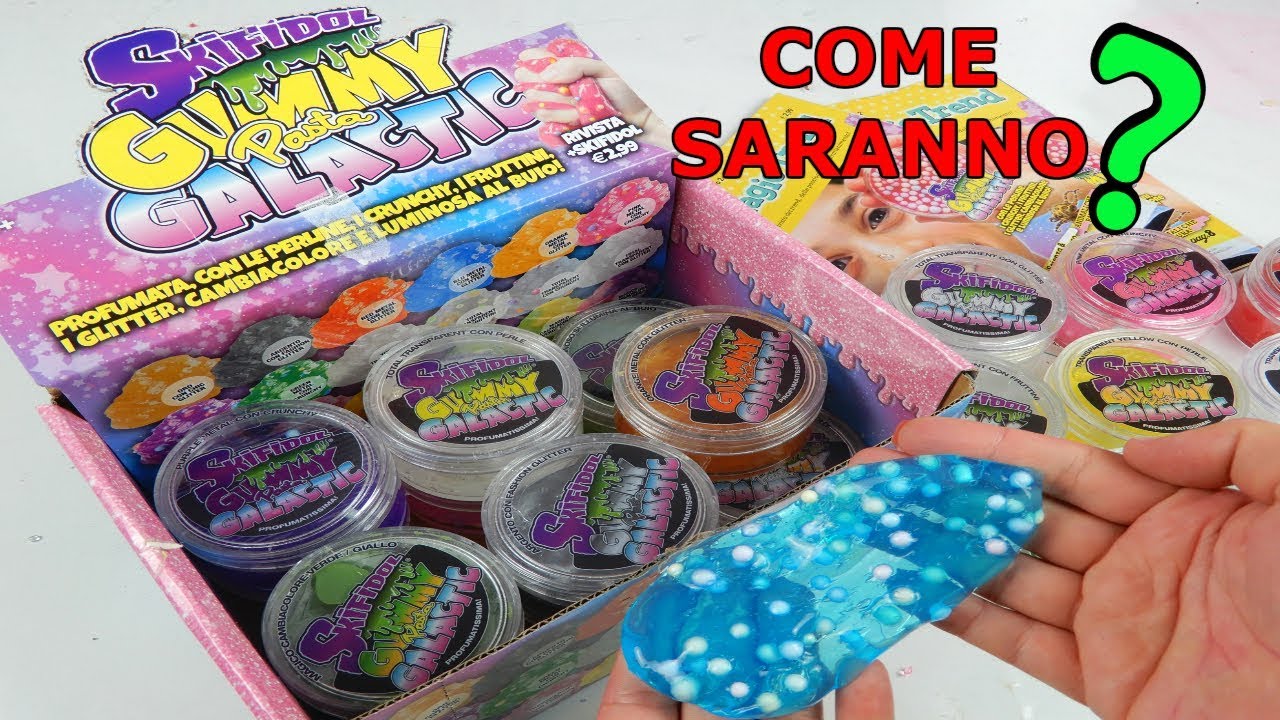 APRO I NUOVI SKIFIDOL GUMMY PASTA GALACTIC! come saranno? Iolanda