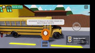 Going to school in raise a Kenny   getting the badge