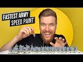 Painting an entire warhammer army fast with slapchop