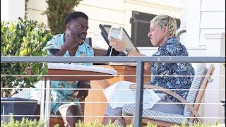 Ellen DeGeneres & Kevin Hart Get Lunch After He Supports Her As She Fights To Heal Show Issues