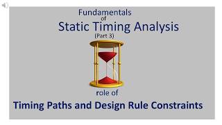 Static Timing Analysis - Part 3- Role of timing paths and Design Rule constarints.