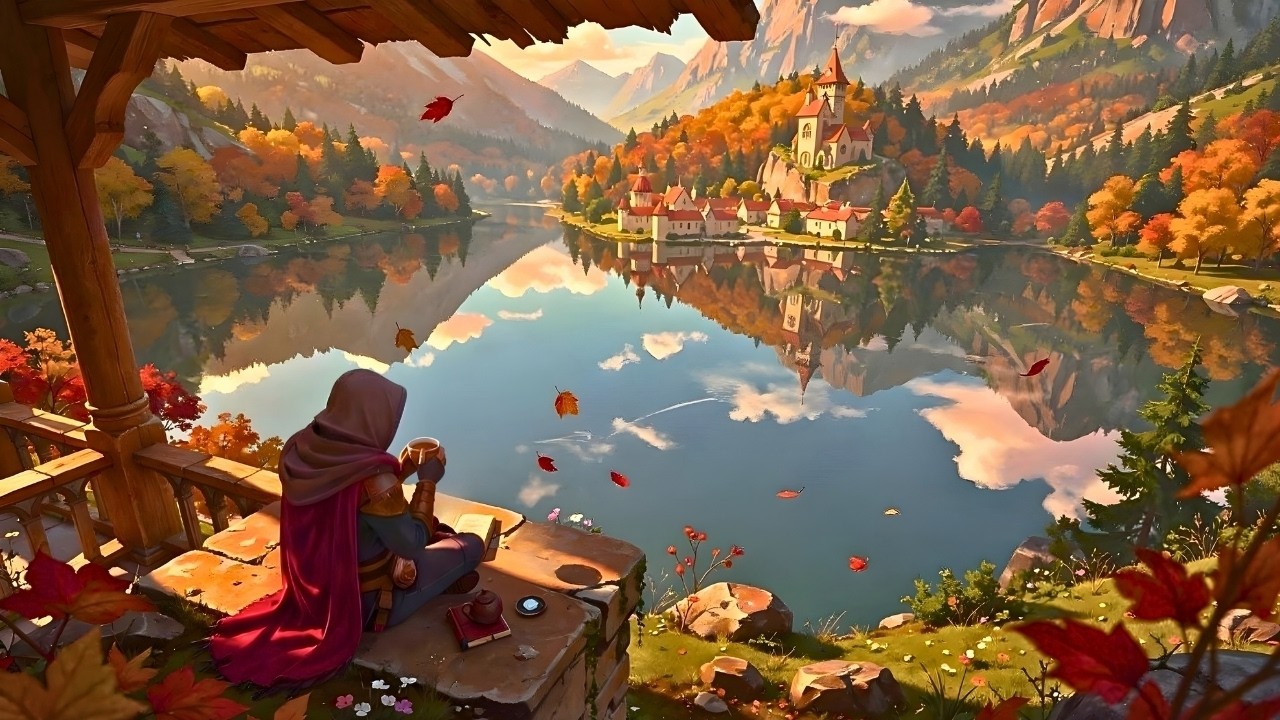 Mirror of Golden Season | Medieval Fantasy Music for Deep Relaxation