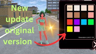 Update 1.045.01 New Hairstyle,And Skin Colour Sakura School Simulator