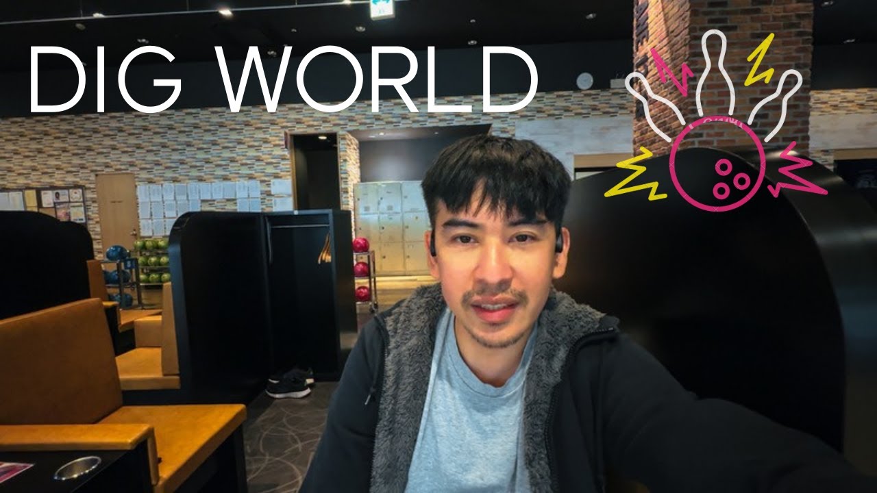 Checked out DIG WORLD Bowling Alley in Nagoya, Japan! 🗾