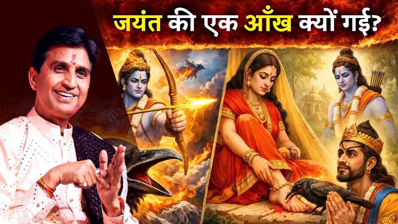 जब इंद्र पुत्र जयंत को श्रीराम पर हुआ Doubt  | Dr Kumar Vishwas | Ram Katha