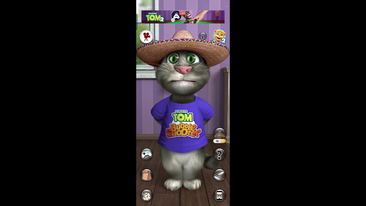 English Talking Tom Cat 2 : 👍 Good stream | Playing Solo | Streaming with Turnip