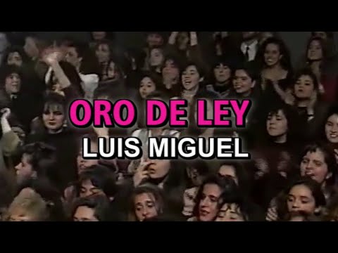 Luis Miguel - Oro de ley (Karaoke)