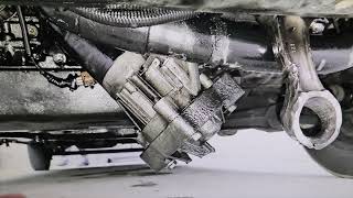 The client DID NOT CAREFULLY when we told him that the TURBO hadmuch clearance and THIS could happen