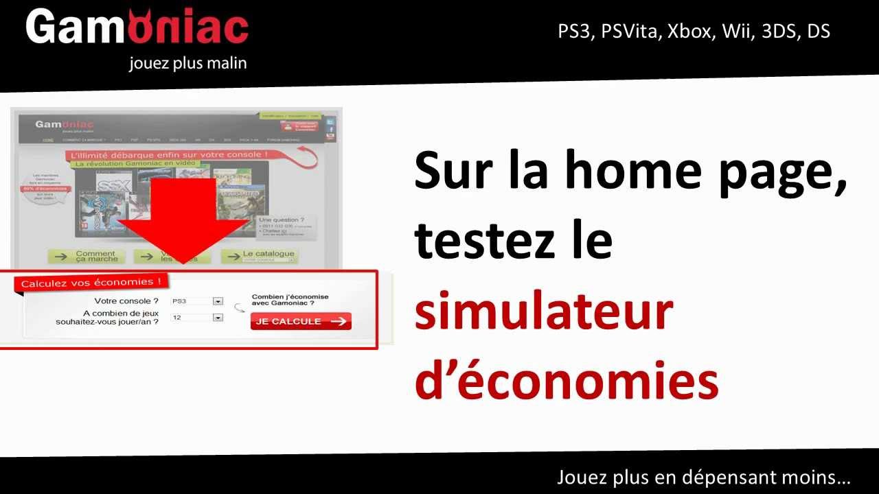 Comment s'inscrire à Gamoniac ?