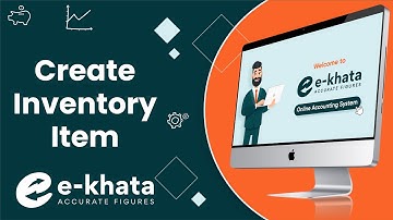 How to create Inventory Items Video Guide : e-khata - Online Cloud Based Software