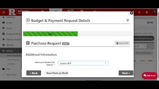 Purchase Request Tutorial
