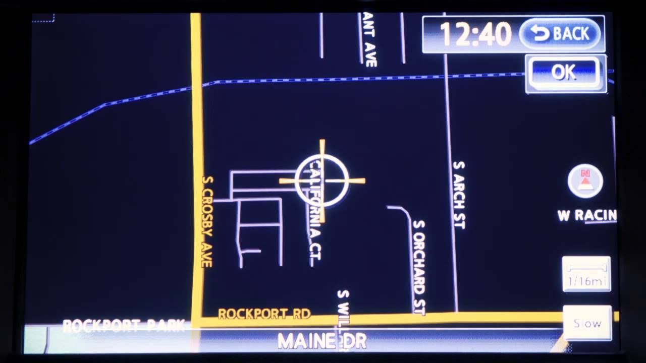 2013 Infiniti FX - Navigation System Overview (if so equipped) Navigation System Overview