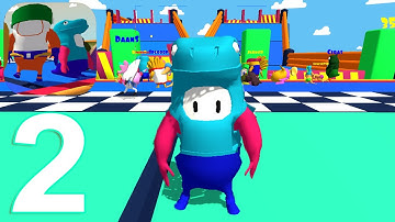 Fall Guys Ultimate Knockout Mobile Version Gameplay Walkthrough Part 2 (IOS/Android)