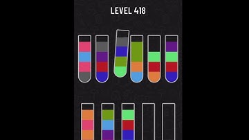 Water Sort Puzzle Level 418