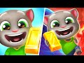 Talking Tom Gold Run VS Talking Tom Time Rush - All Levels SpeedRun Gameplay Android iOS Ep1