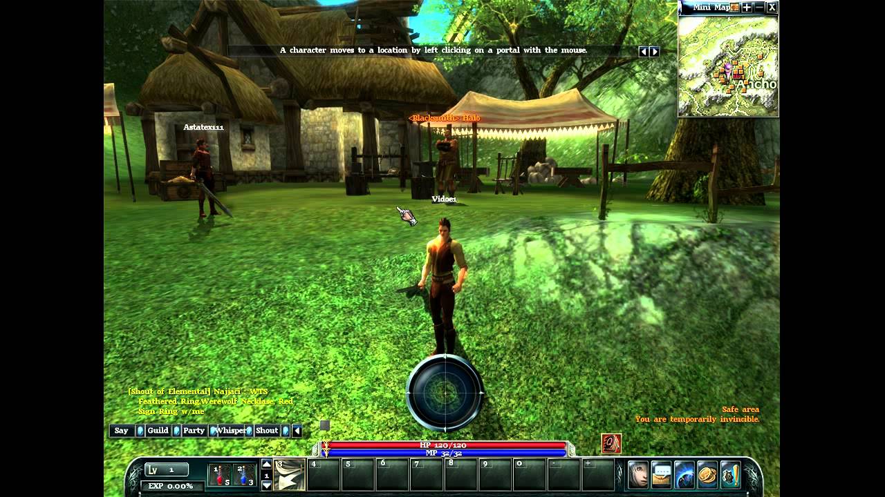 Archlord gameplay and tease