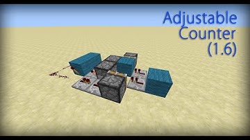 Adjustable Redstone Counter | Minecraft 1.6