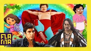Latino Cartoon & Character Impressions